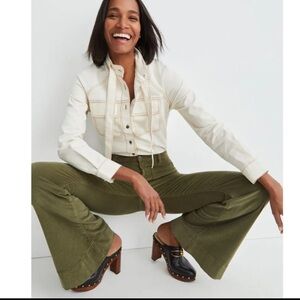 NWT Veronica Beard Elodie Stitch Tie Neck Blouse